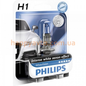Philips H1 Cristal Vision, 4300K, 1 шт (12258CVB1)